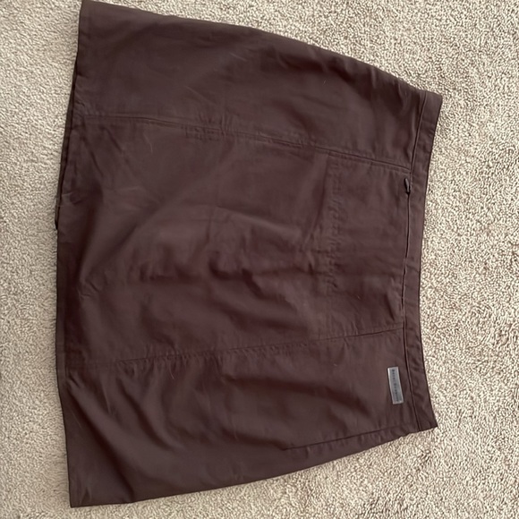 Royal Robbin’s dark brown skort size 10 - Picture 4 of 6